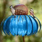 Coneflower Petal Shape Garden Bird Feeder