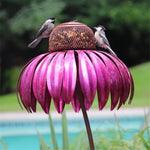 Coneflower Petal Shape Garden Bird Feeder