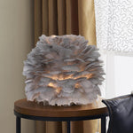 Spherical Nordic Feather Table Lamp