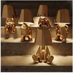 Italian Little Golden Man Table Lamp
