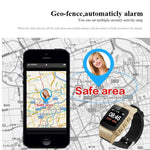 Gps Tracking Watch For Adult Elderly Smart Watch Anti-lost SOS Wifi GPS Trackers Trendy Household 