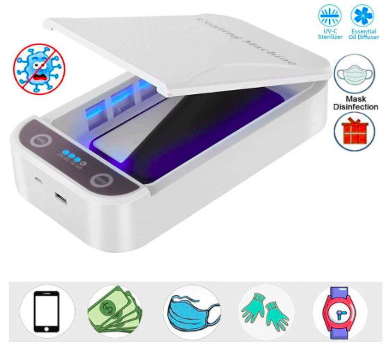 UV Light Phone Sterilizer And Sanitizer For Smartphone Disinfection