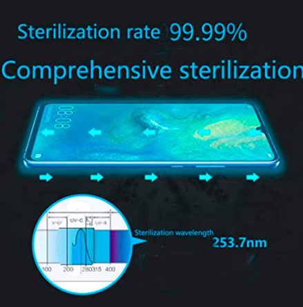 UV Light Phone Sterilizer And Sanitizer For Smartphone Disinfection