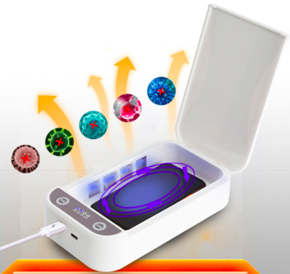 UV Light Phone Sterilizer And Sanitizer For Smartphone Disinfection