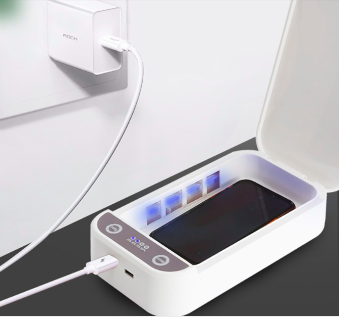 UV Light Phone Sterilizer And Sanitizer For Smartphone Disinfection