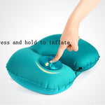 U-Shaped Inflatable Travel Pillow