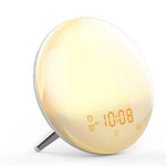 Smart Sunrise Simulation Alarm Clock with Nature Sounds