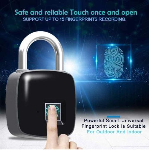 Portable Fingerprint Smart Lock
