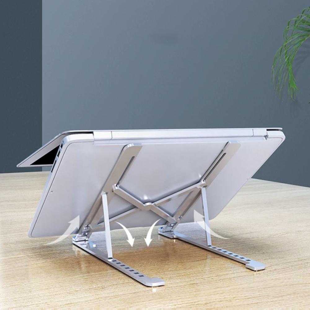 Elevate your laptop for ease of use