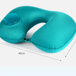 U-Shaped Inflatable Travel Pillow