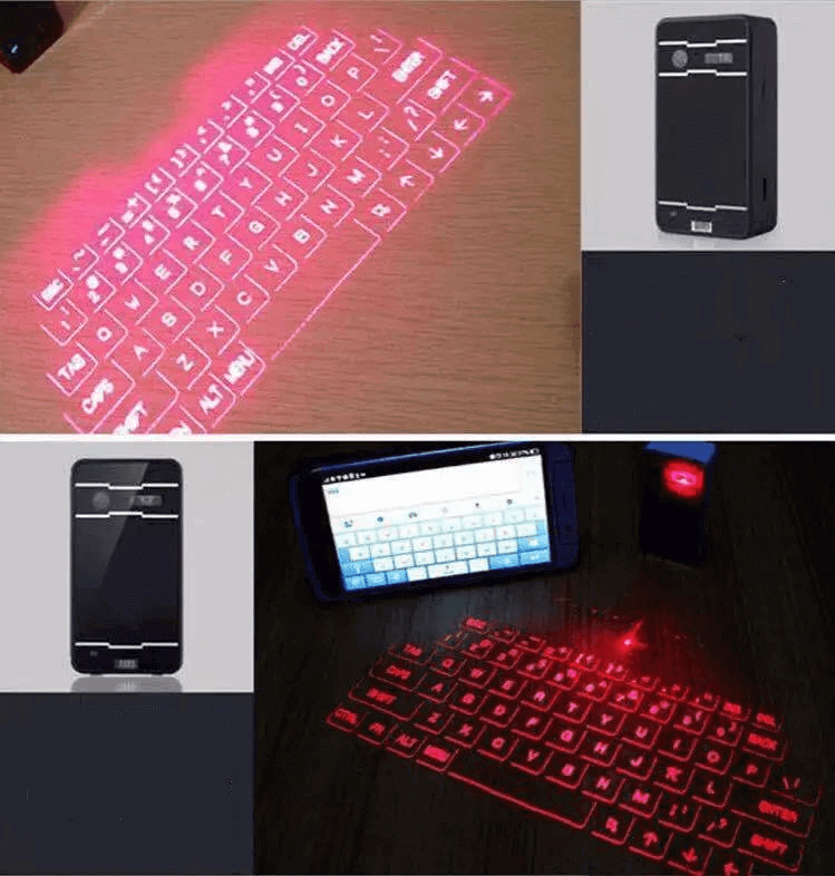 Laser Projected Keyboard