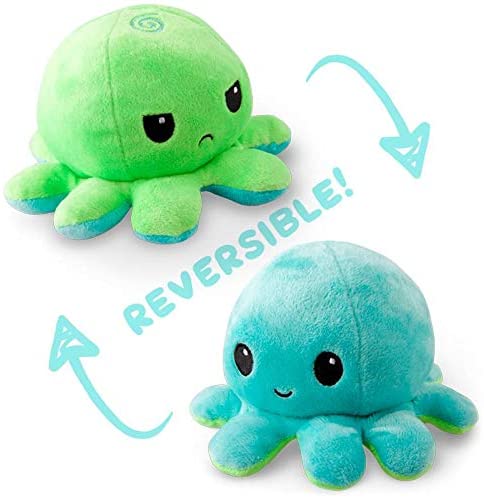 Reversible Octopus Plush Toy