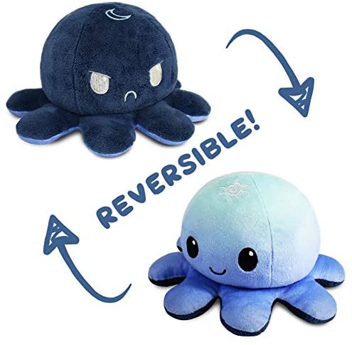 Reversible Octopus Plush Toy