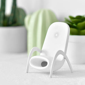 Mini Chair Wireless Charger With Speaker