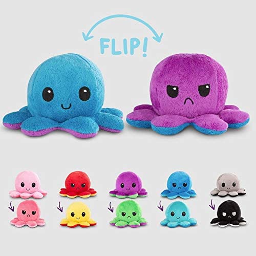 Reversible Octopus Plush Toy