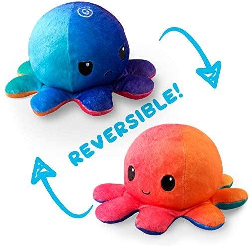 Reversible Octopus Plush Toy