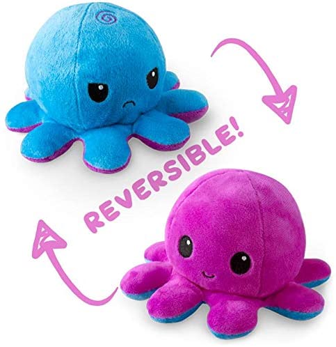 Reversible Octopus Plush Toy