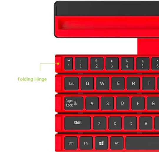 Foldable Wireless Bluetooth Keyboard