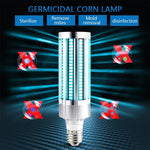 60W LED Germicidal UVC Ozone Bulb with Remote Control Disinfection Sterilizer Ozone