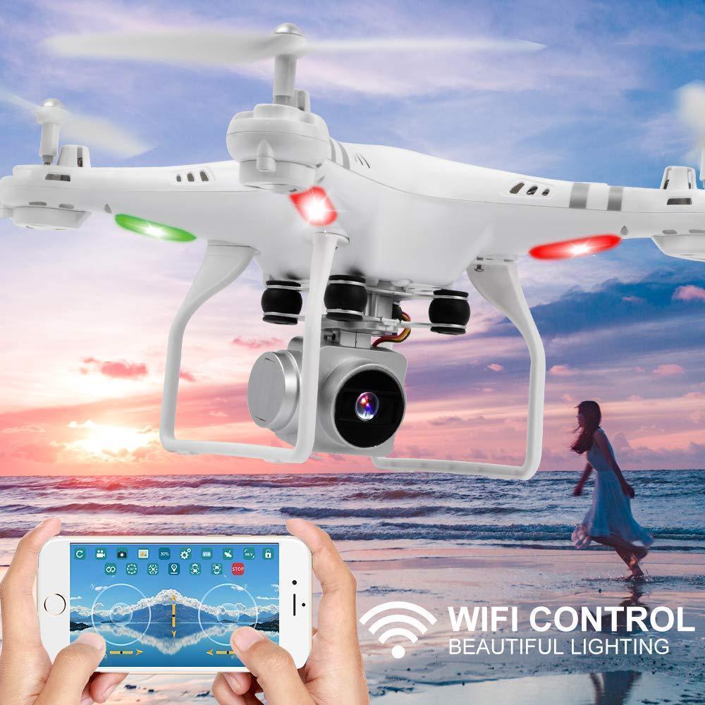 Wifi Drone with 1080p Camera & GPS Drone Trendy Household 