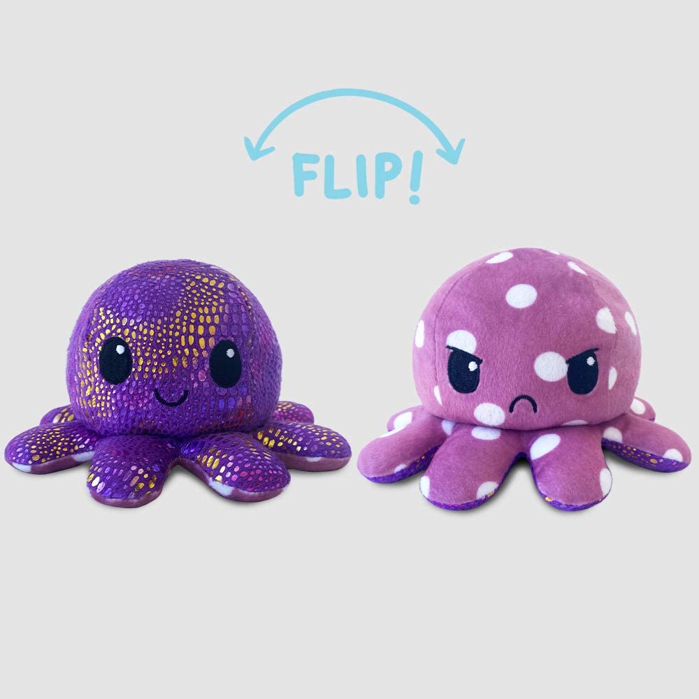 Reversible Octopus Plush Toy