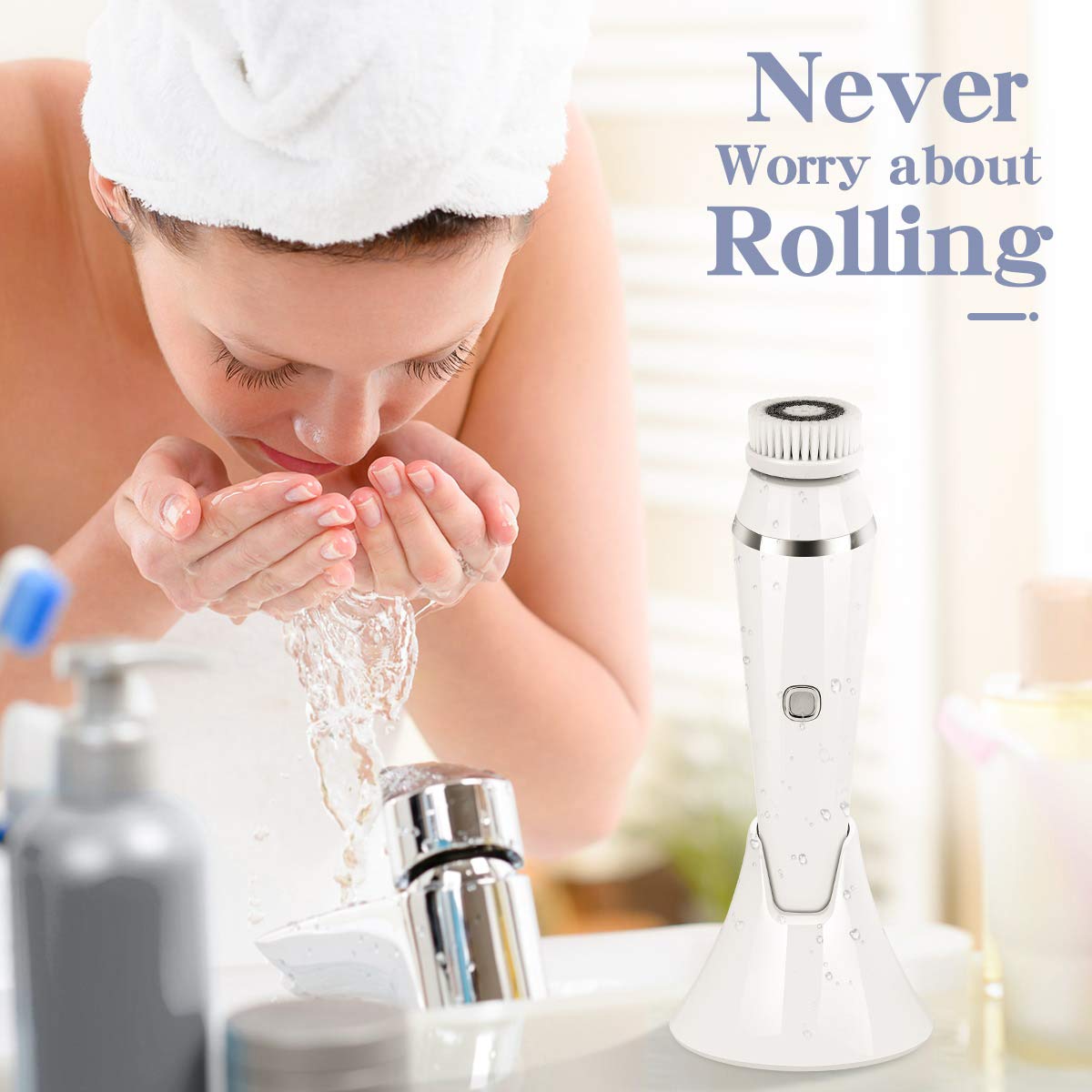 Rechargeable Facial Cleanser Scrubber