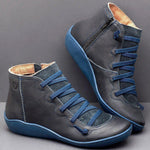 Arch Support Boots shoes Trendy Household Blue US 5-5.5 (EU 36) 