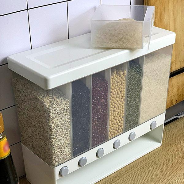 Wall Mounted Cereal Rice Dispenser