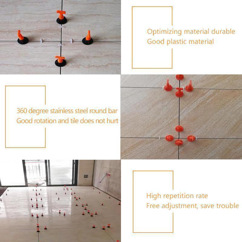 Reusable Tile Leveling System (50PCS Pack)