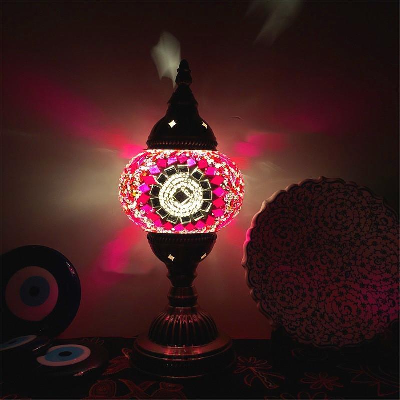 Turkish Mosaic Vintage Art Table Lamp