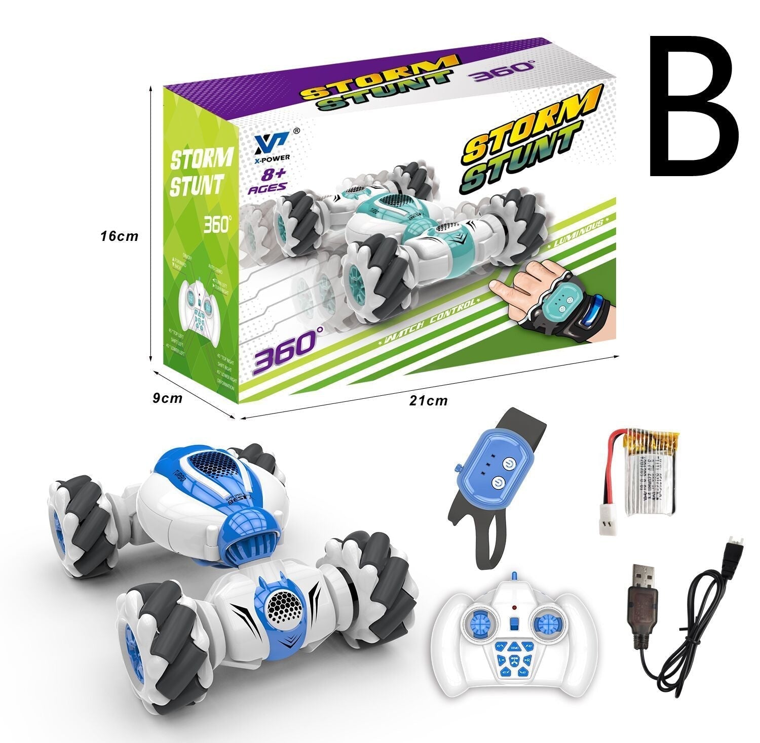 Gesture Sensing Deforming Stunt RC Car