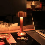 Retro Rechargeable LED Metal Table Lamp