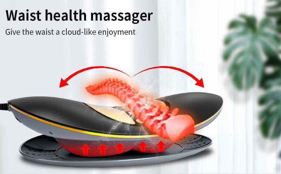 Electric Lumbar Traction Device Back Massage Machine