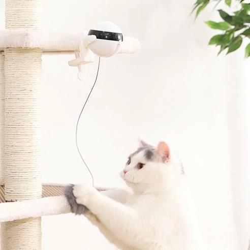 Interactive Electronic Motion Cat Toy Automatic Lifting Ball