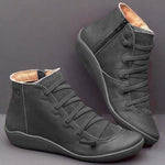 Arch Support Boots shoes Trendy Household Black US 5-5.5 (EU 36) 