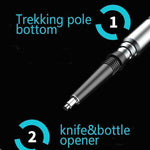 Ultralight Aluminum multi-purpose trekking pole