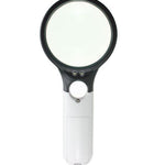 Magnifying Lens Handheld With Light LED 10X 20X For Reading