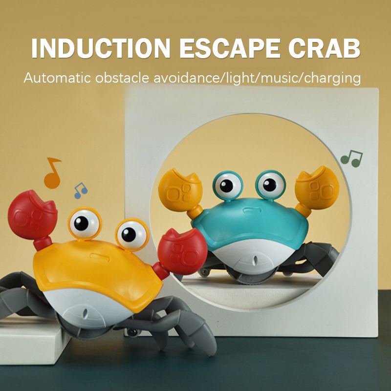 Interactive Crawling Crab Toy for Kids