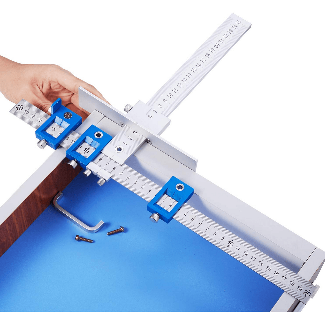 Aluminum Drill Guide Tool for Woodworking