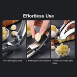 Stainless Steel Epicurean Garlic Press