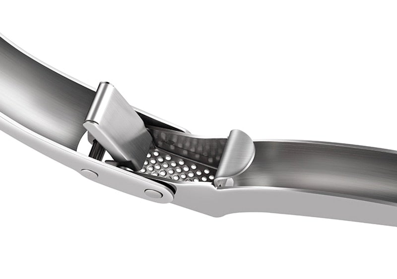 Stainless Steel Epicurean Garlic Press