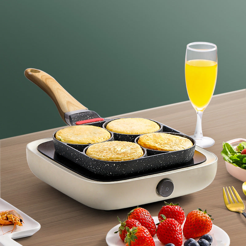 Non-stick 4-Hole Egg Frying Pan