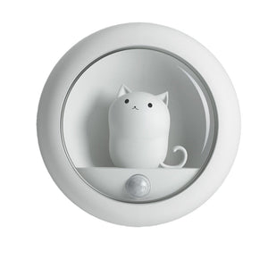 Motion Sensor Cat Night Light