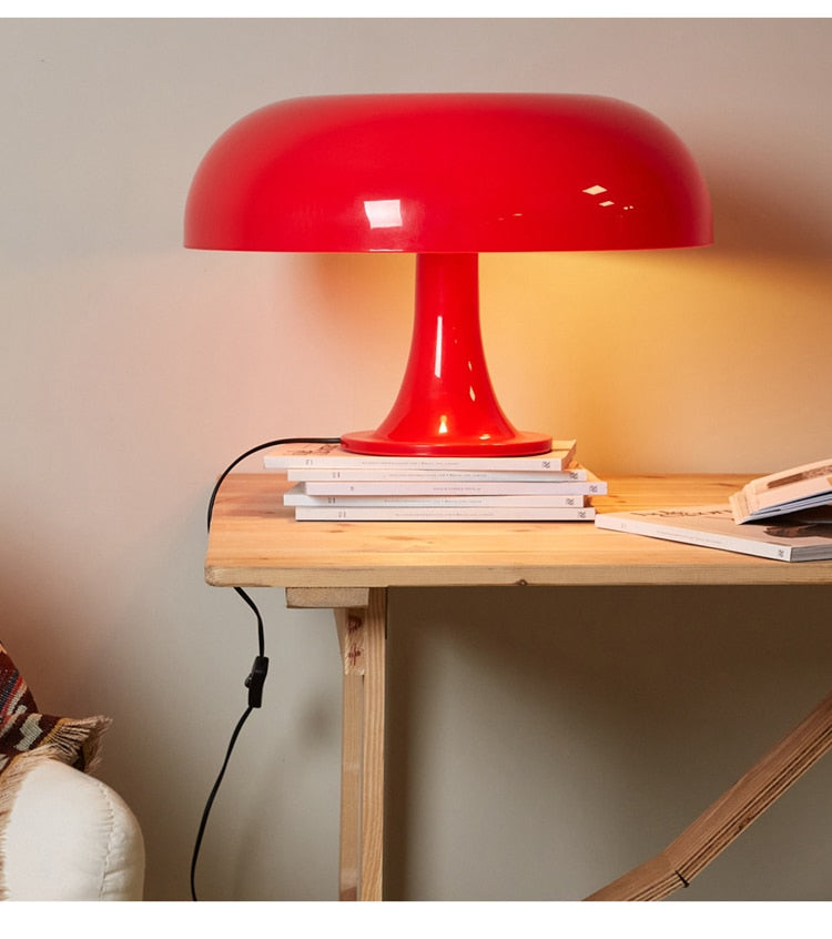 Italy Designer Mushroom Table Lamp