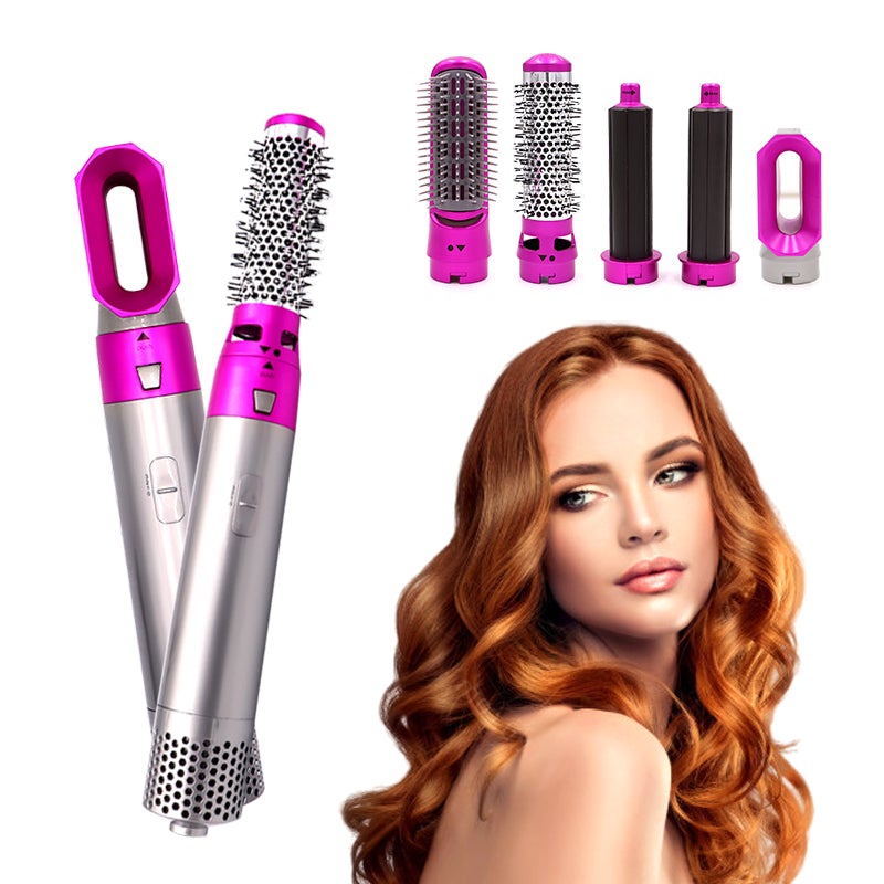 5 in 1 Airwrap Hair Styler Curling Iron Blow Dry Curler