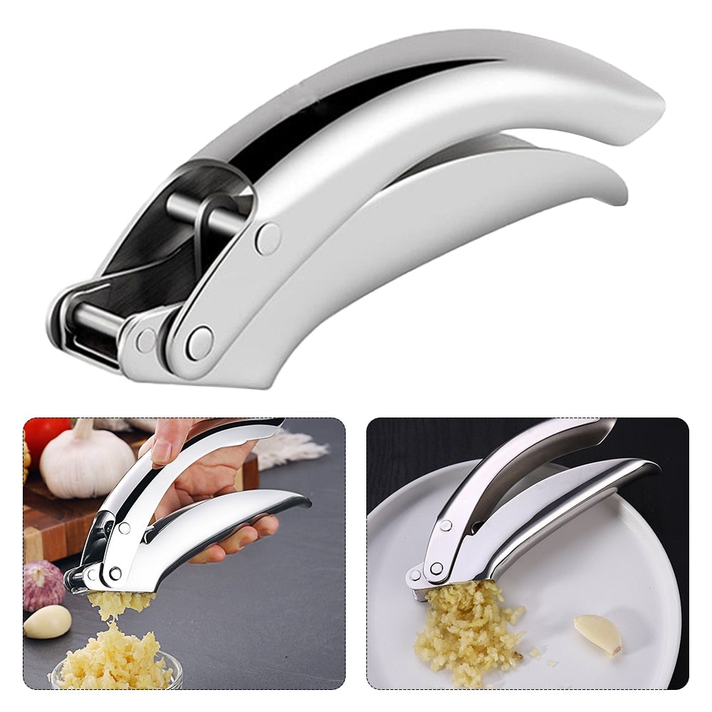 Stainless Steel Epicurean Garlic Press