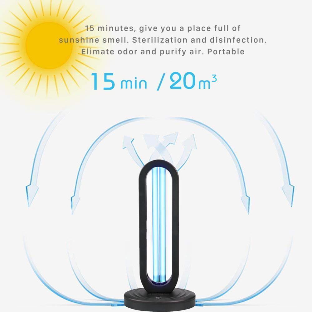 38W UV Light Sterilizer Quartz Lamp