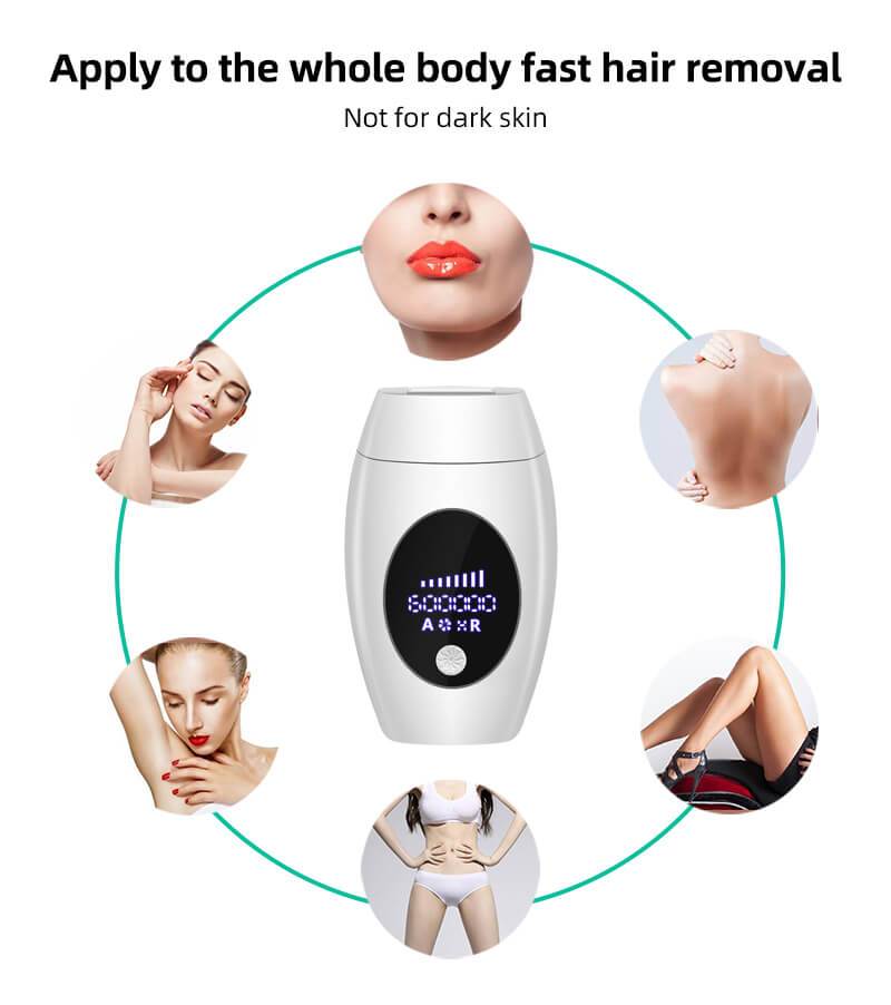 LCD Display Laser Hair Remover