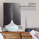 Aroma Air Humidifier Essential Oil Diffuser 550ml with Remote Control