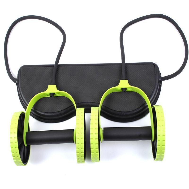 Gym Trainer Abs Wheel Roller Abdominal Muscle Trainer